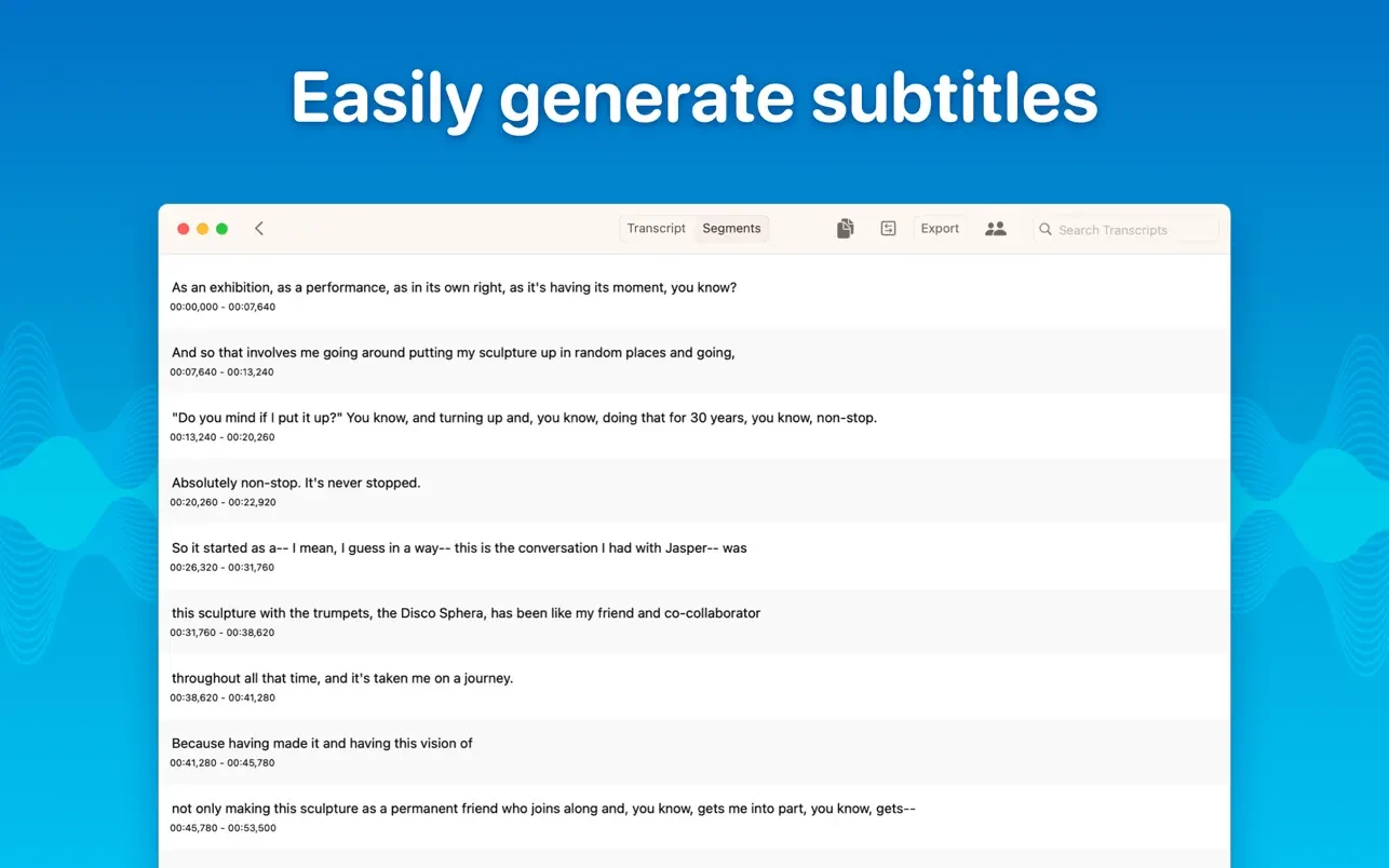 Whisper Transcription screenshot 3